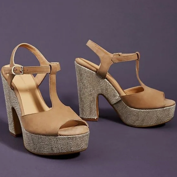 Anthropologie Shoes - ANTHRO Platform Mary Janes